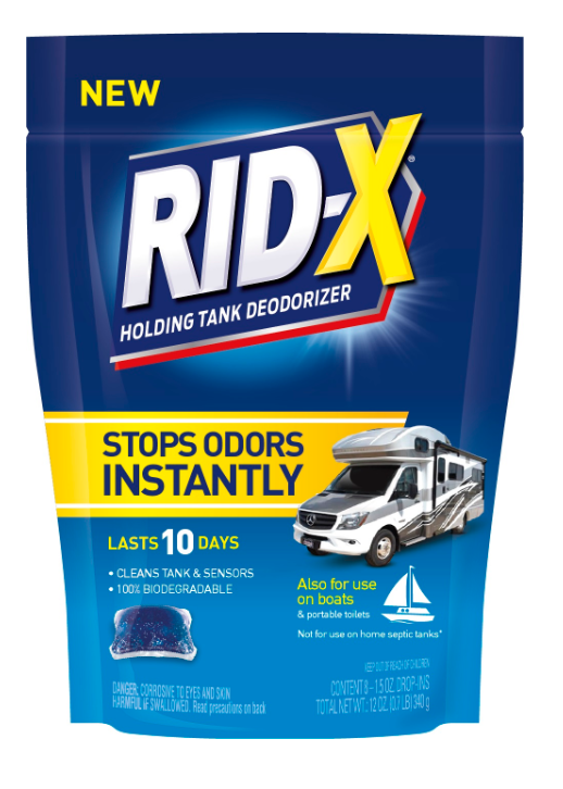 RidX Holding Tank Deodorizer  Pacs Discontinued Nov162020